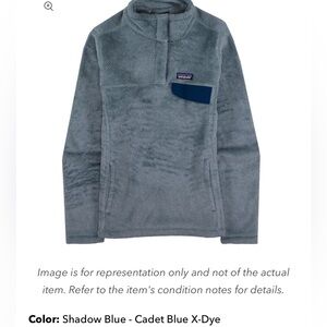 Patagonia Re-Tool Snap Fleece Pullover Womens Size M